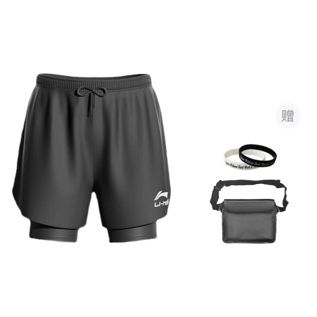 Спортивные шорты Li Ning Унисекс Черные AAPR505-1