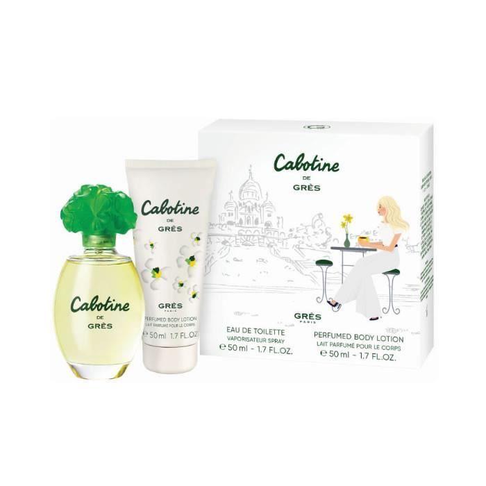 Eau de toilette - Cabotine - 50 ml - Coffret 2 produits - Spray