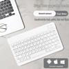 Ультратонкая Беспроводная Bluetooth-клавиатура для Нескольких Устройств - Совместима с iPad, Ноутбуком и Телефоном - Двухсистемная