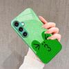 Хит продаж Милая лягушка Стеклянный чехол для телефона для Samsung Galaxy S26 S25 S24 S23 S22 FE Ultra Plus Встроенное стекло зеленое Изысканный