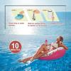 10Pcs Saltwater Detection Strips 30 seconds Pool Water Water Quality Test Kit For Water Hot Tub Spa And Swimming Pool