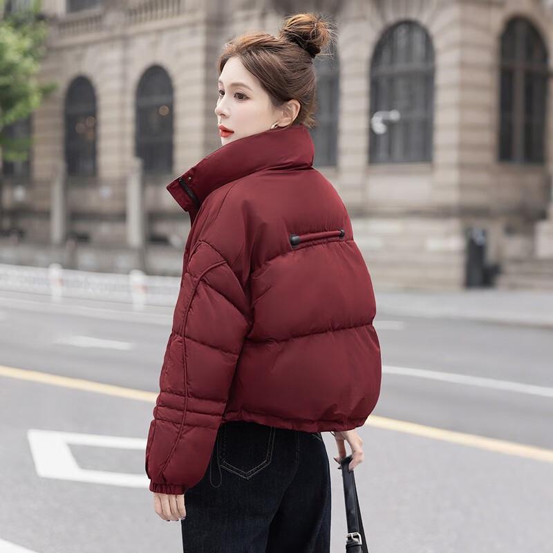 Женская зимняя куртка Sibarite 2025 года с воротником-стойкой, свободного кроя, с 90% пуха