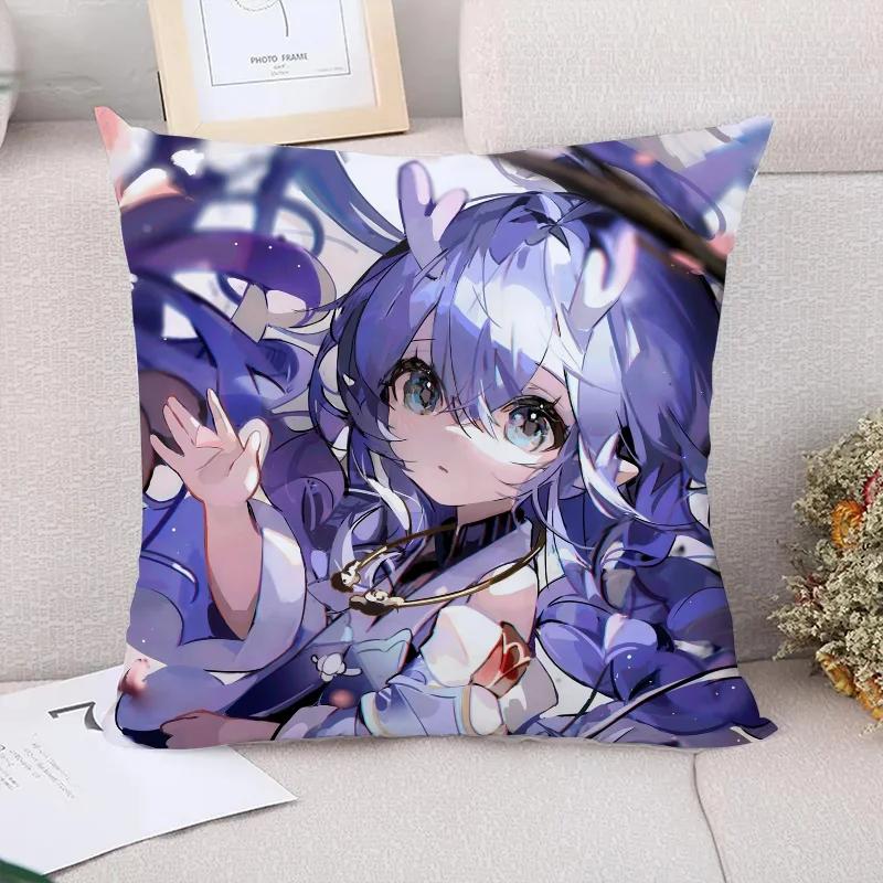 Pillow Cases Decorative Cushions Cover for Sofa Honkai Star Rail Pillowcases Cushion Covers Pillowcase Car Decoration Body