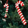 2pcs Twisted Christmas Foam Candy Cane Mini Christmas Tree Decoration  Party Favors