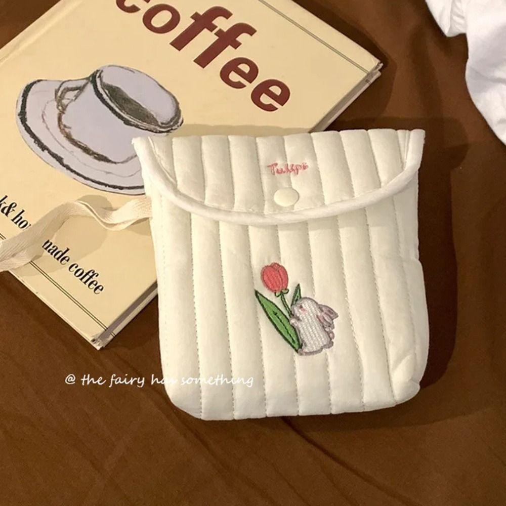 Multifunctional Sanitary Napkins Storage Bag Adorable Small Item Bag Fashion Makeup Bag
