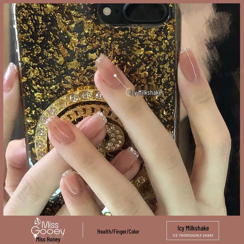 Лето 2025 Ледяной Прозрачный Телесный Гель-лак для Ногтей - Популярная Серия Отбеливающих Желейных Цветов