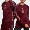 Adidas Manchester United Travel Sweatshirt Men Tops Burgundy FR3863