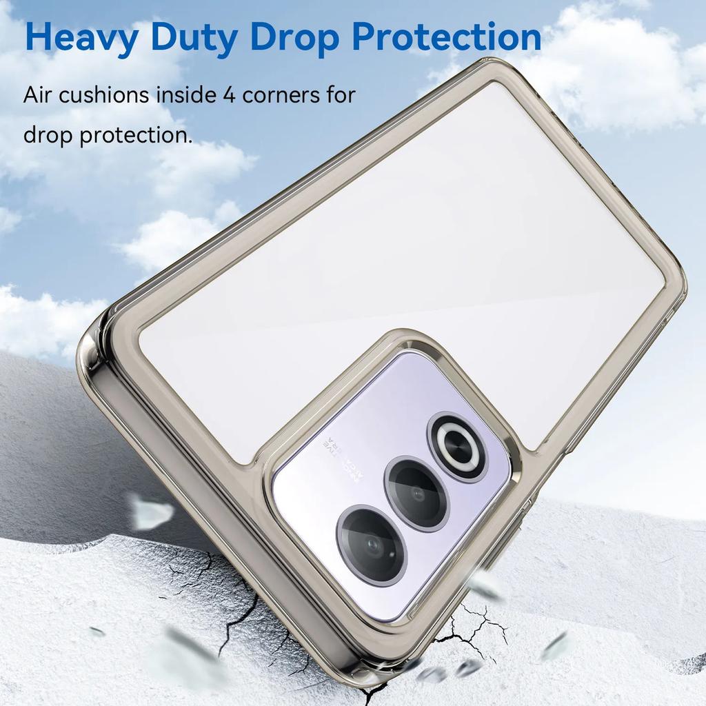 Phone Case For Oppo K12x 5g,Clear Transparent Phone Case Cover For Oppo K12x 5g