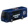 TAKARA TOMY Japan National Soccer National Team Official Team Bus Mini Car Toy Unisex 3 Years Old and Up Boxed Passes Toy Safety Standards ST Mark