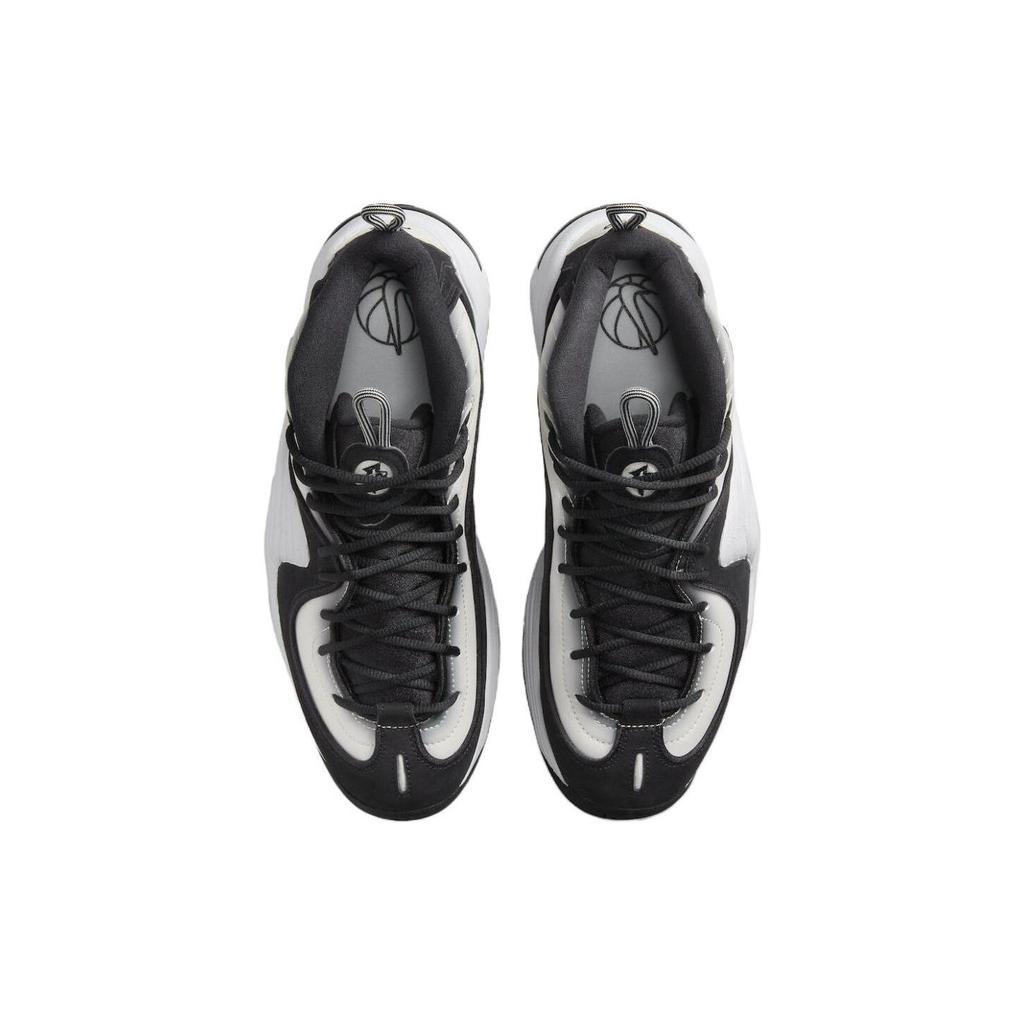 Nike Кроссовки Air Penny 2 Panda мужские черные светло-белые DZ2549-001