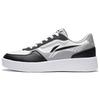 Li Ning Doda Casual Versatile White Sneakers Breathable Non-Slip Durable Height Increasing Low-Top Skate Shoes Men Sneakers Black AGCT333-2