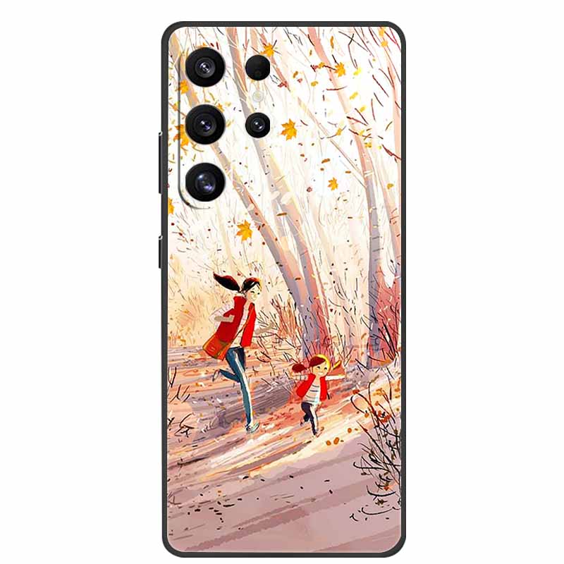 Чехол для Samsung Galaxy S26 Ultra Роскошный Мягкий Силиконовый ТПУ Чехол для Телефона для Samsung S26 Ultra S26Ultra 5G Мультяшный Защитный Чехол