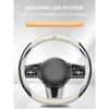 Автомобильная замшевая кожа из углеродного волокна Чехол на руль Нескользящий для Honda Fit Jazz Civic Accord Pilot Passport Stepwgn CRV BRV HRV Insight
