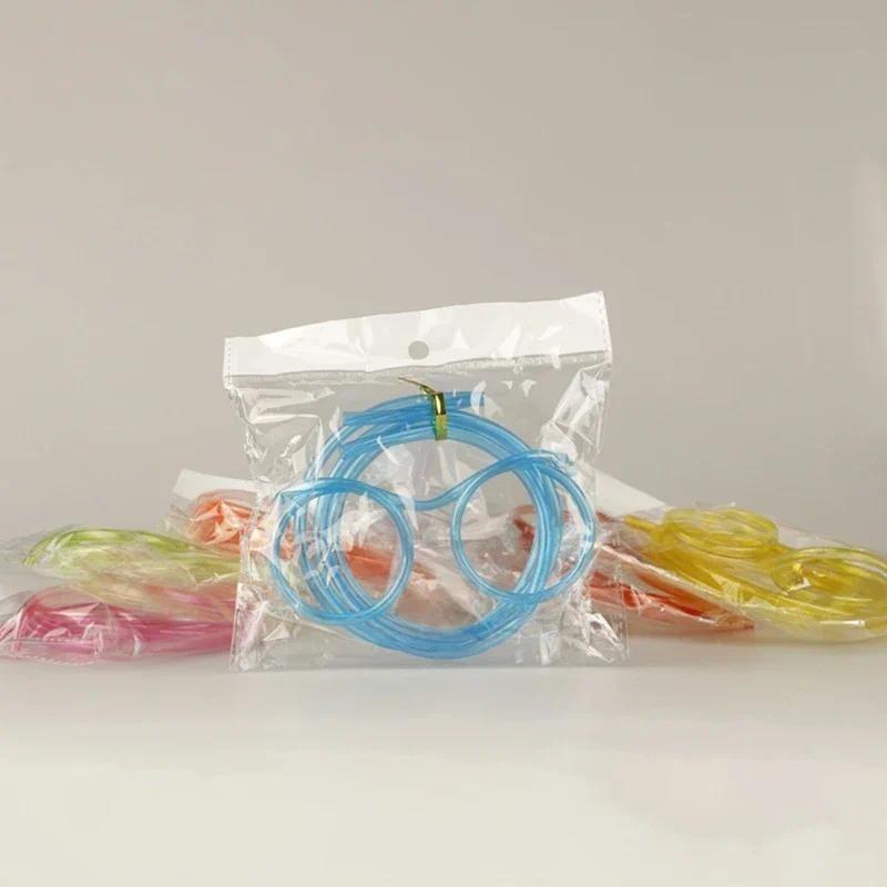 Соломенные стаканы, забавные мягкие стаканы из ПВХ, гибкие питьевые трубочки, детские принадлежности для вечеринок, принадлежности для бара, креативные игрушки, детские подарки