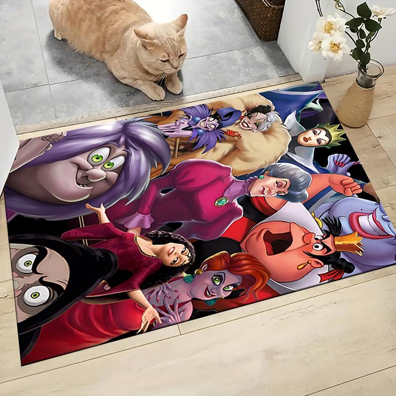 Evil Queens Collage Carpet Rug Soft Washable Antislip Home Living Room Sofa Mats Personalized Christmas Rug