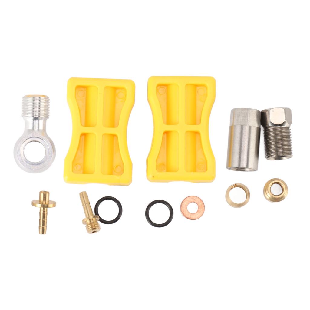 Bike Brake Hose Connector Reusable Olive Connecting Insert Hydraulic Connector Set for Mountain Bicycle