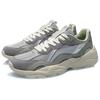 Li-Ning Li Ning Cushioning Slip Resistant Abrasion Resistant Low top Running Shoes Unisex Gray AGCR165-3