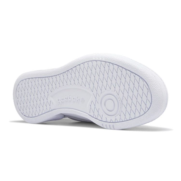 Reebok Club C 85 OG Crest — белые классические бордовые мужские кроссовки Footwear-White H05810