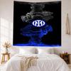 Inter Milan Wall Decor Tapestry Art For Pet Memorial Birthdaywedding Party Backdrop Family Gift
