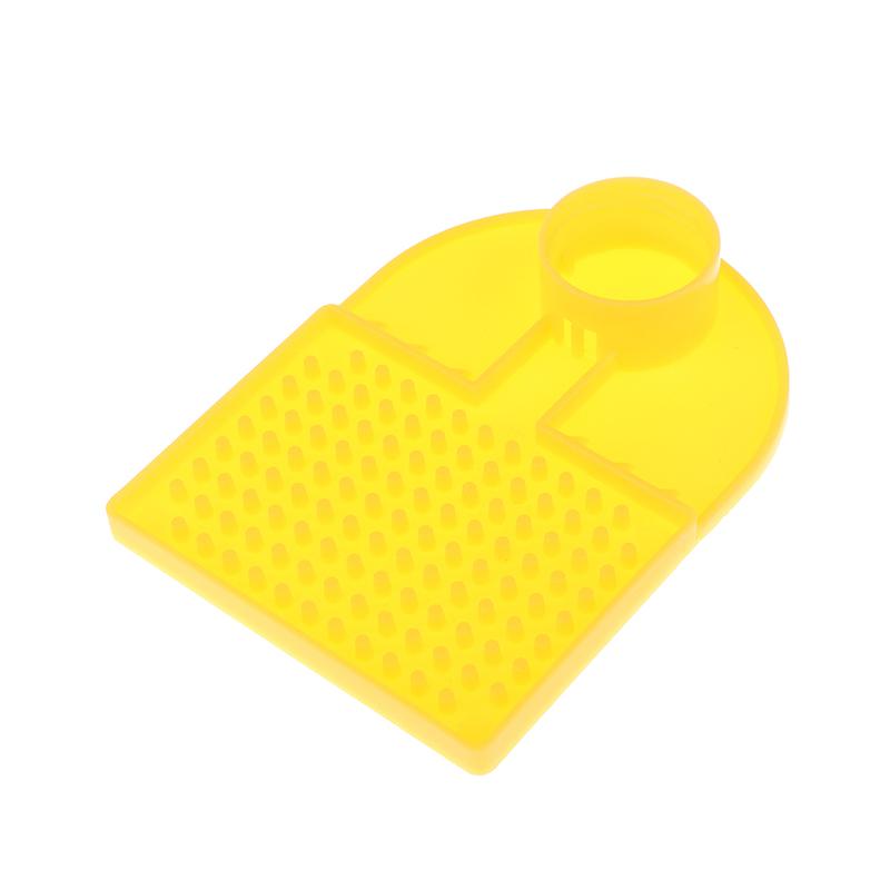 Пластиковая кормушка для пчел, новый дизайн, вход в улей, внутренняя бутылочка, адаптер, не допускающий утопления, принадлежности для пчеловодства