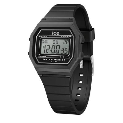 Авторизованный дистрибьютор часы Ice watch 022900 ICE digit ice digit retro черные маленькие 32 мм [Ice watch] мужские женские