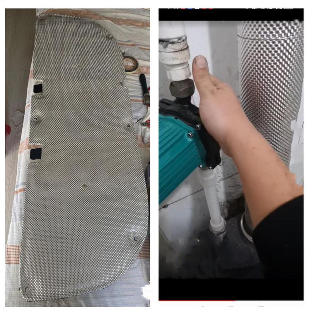 1060 Автомобильная теплоизоляция Алюминиевая пластина Алюминиевая выхлопная обмотка Автомобильные выхлопные трубы Лист Защита изоляции двигателя