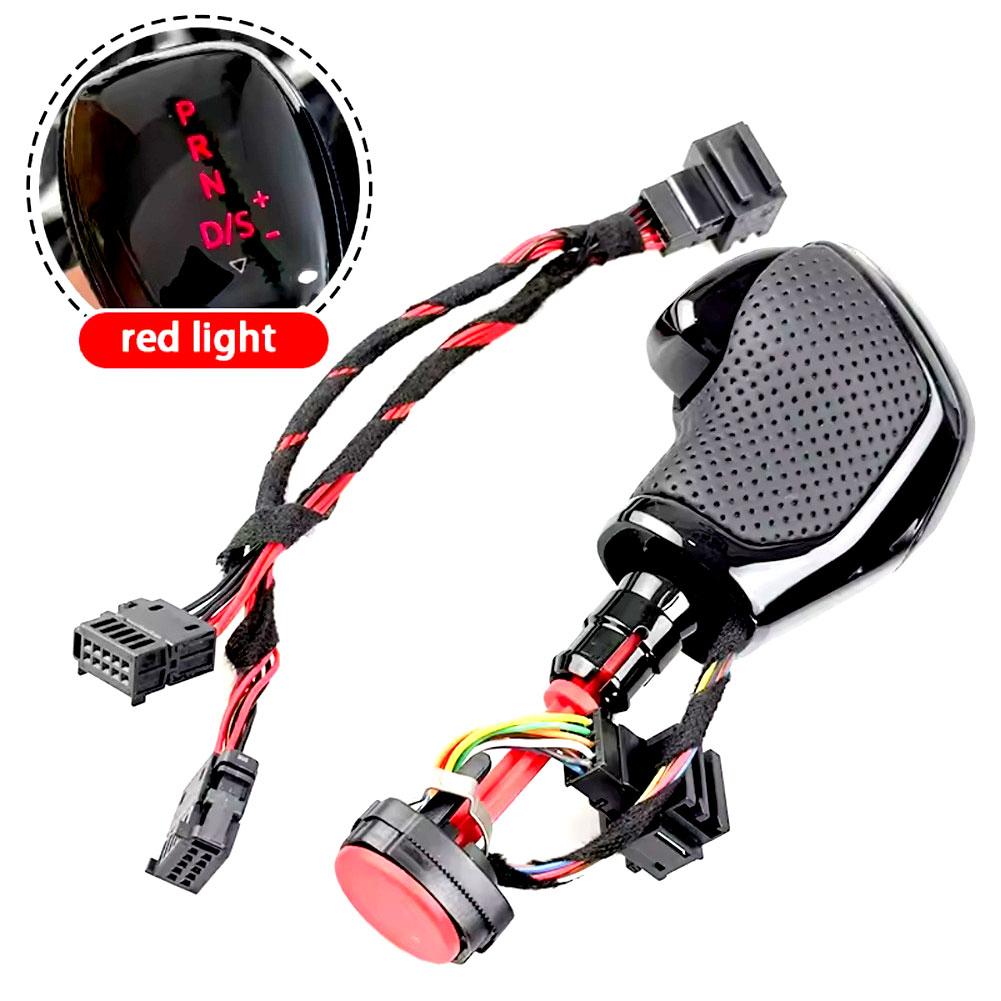 Светодиодная электронная ручка с подсветкой, ручка переключения передач для VW Golf MK6 MK7, автоматическая коробка передач, селектор, автомобильная запчасть