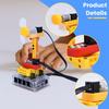 Children's Education STEM Programming Sensor Kit Electronic Building Blocks Smart Fan Kit Motherboard Learning Kit