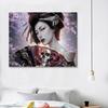 Diy Diamond Painting Embroidery Cross Stitch Full Round Mosaic Picture Japanese Girl Geisha Kabuki