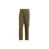 Originals Trefoil Stripe Casual Straight Leg Track Pants Men Bottoms Rock-Layer-Olive-Green HS2088