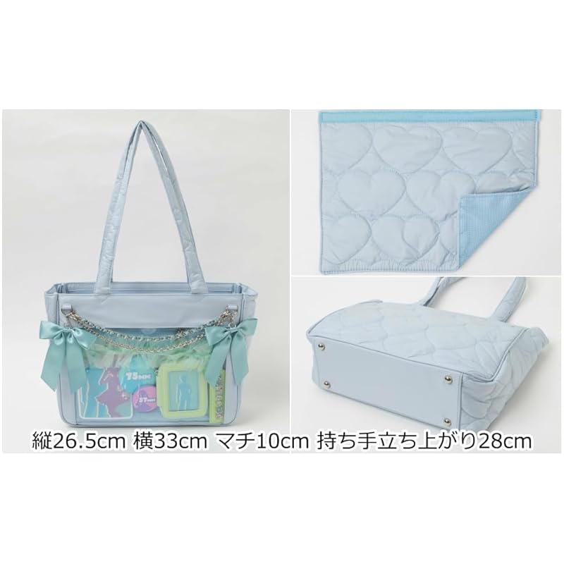 [Wego] ita bag Itaba [S size] tote bag Tokimeki quilting bag deco bag bag A4 Oshikatsu Oshikatsu goods Oshikatsu bag live event spring summer autumn