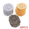 50PCS Bronze Filigree Flower Connectors Crafts DIY Jewelry Making Accessories