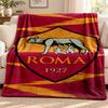 A.S Roma Blanket Flannel Blanket Soft Cozy Plush Throw for Sofa Bed Lightweight Home Decoration Outdoor Camping