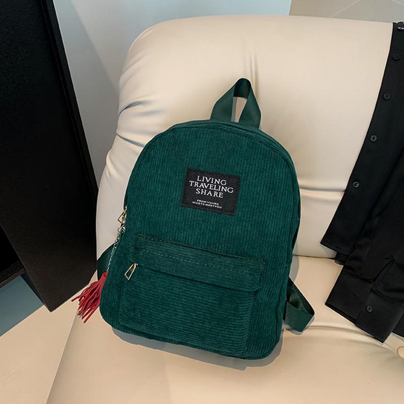 Yogodlns Повседневный женский рюкзак женские школьные сумки для колледжа дорожный рюкзак вельветовые сумки через плечо для девочек-подростков спортивный рюкзак