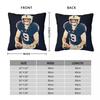Trace Mcsorley Square Pillowcase Polyester Linen Velvet Creative Zip Decor Throw Pillow Case Sofa Seater Cushion Cover 18"