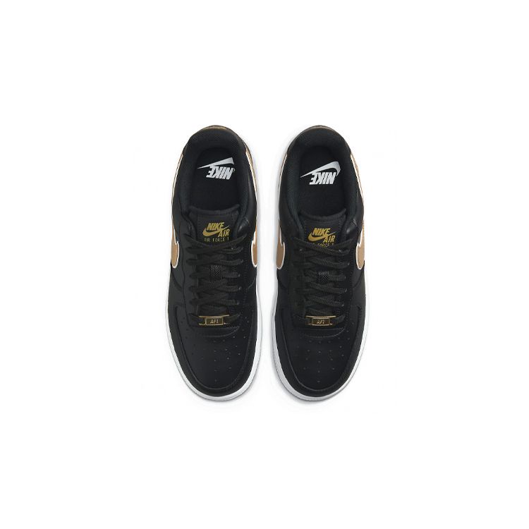 Nike Кроссовки женские Nike Air Force 1 07 Essential Черный Металлик Золотой Белый DD1523-001