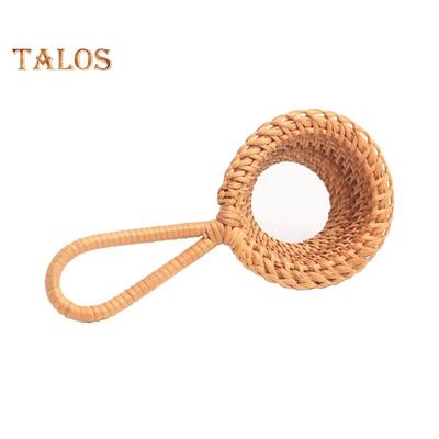 Ситечко для чая Изысканный плетеный ротанговый легкий простой простой марлевой фильтр для чая большой емкости для дома