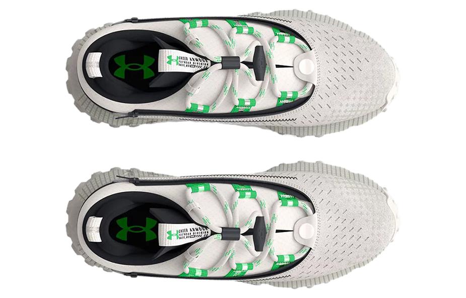 Мужские кроссовки Under Armour HOVR Summit Fat Tire Delta 'White Clay Green Screen'