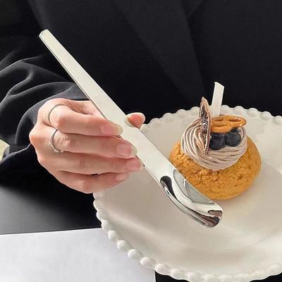Нержавеющая ложка Чайная ложка с длинной ручкой для смешивания Помешивание Кофе Чайные ложки Десерт Мороженое Кухонная посуда