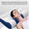 Memory Foam Cervical Pillow for Neck Strain Relief Adjustable Orthopedic Sandwich Pillow Soft Breathable Neck Pillow for All Sleepers Ages