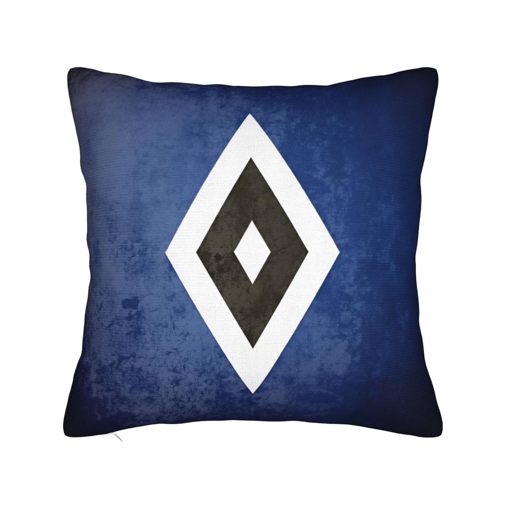 Hsv German Soccer Club Pillow Cover Hamburgers Sv Retro Trendy Pillow Case For Sofa Car Home Decor Custom Pillowcases Gift