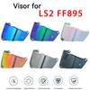 THUNDER Мотошлем Визор ДЛЯ LS2 FF805 Прозрачный Хромированный Красный Дополнительный Щиток Универсальная пленка против запотевания
