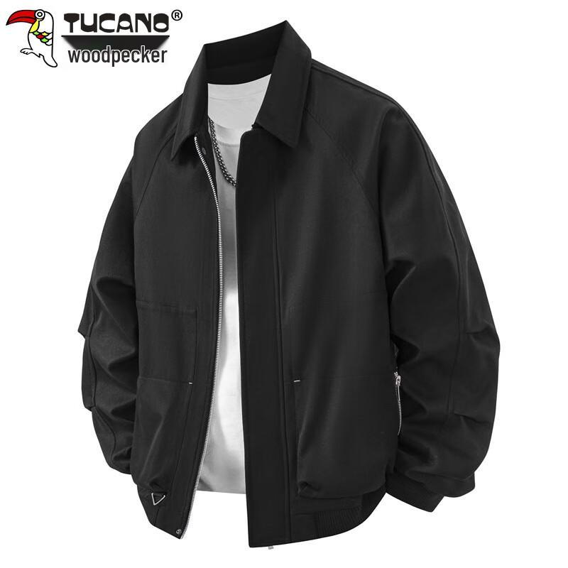 TUCANO Men's Loose Casual Collared Jacket