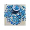 2024 New Slime Fillers Soft Polymer Clay Blue Fish Star Sprinkles Mixed Acrylic Pearl Beads Fit Nail Craft Slime Toys
