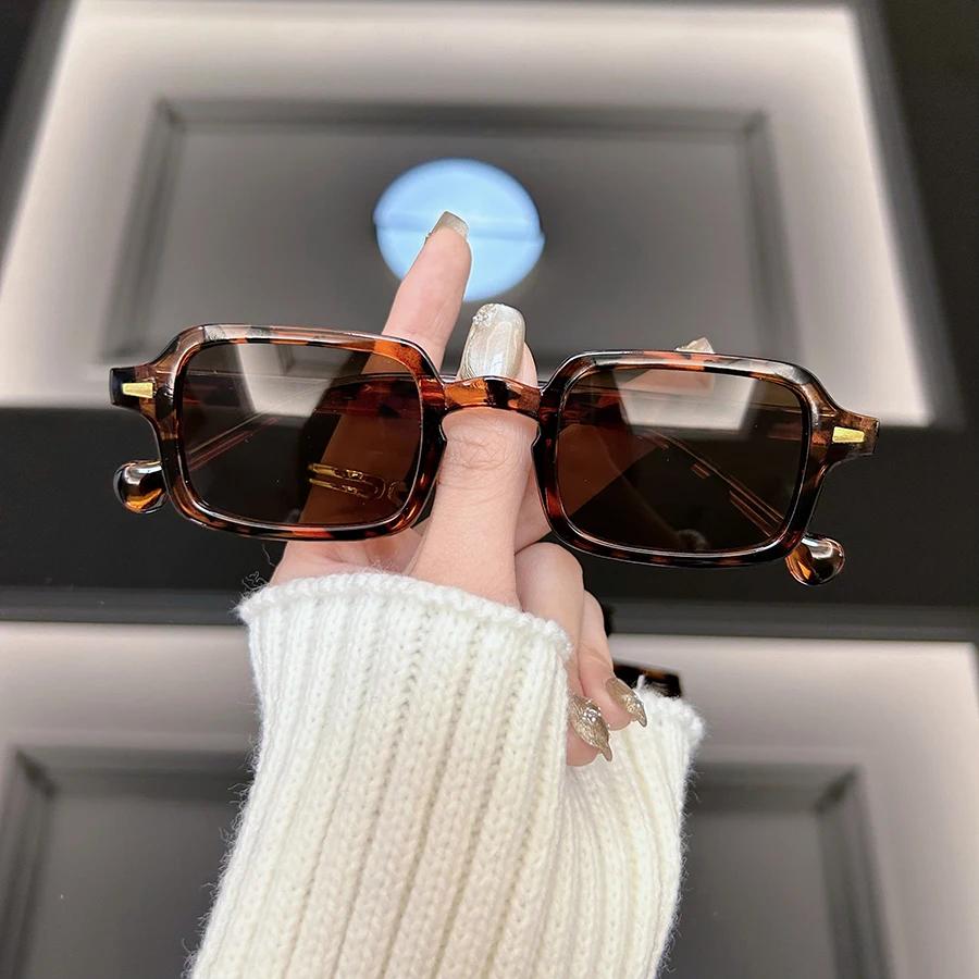 Квадратные винтажные солнцезащитные очки Женские Мужские Дизайнерские брендовые Женские Мужские Солнцезащитные очки Женская Мода Ретро На открытом воздухе Зеркальные