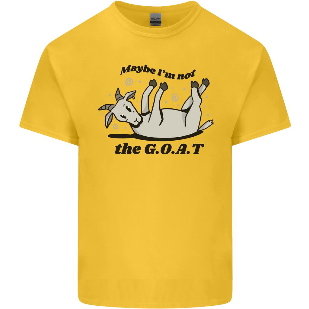Funny Maybe Im Not the GOAT Farming Unisexs Light Cotton TShirt