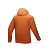 Anta Спортивная куртка Outdoor Series Woven Sports с капюшоном и застежкой-молнией, длинными рукавами, с логотипом, мужские куртки, красно-глиняно-оранжевые 952446607-6