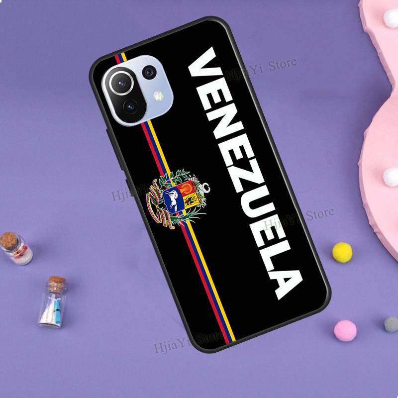 Чехол с изображением флага Венесуэлы и герба для Xiaomi Mi 10T 11T Pro 9 10 11 Lite Ultra POCO M3 M4 F3 X3 Pro Phone Cover Fundas