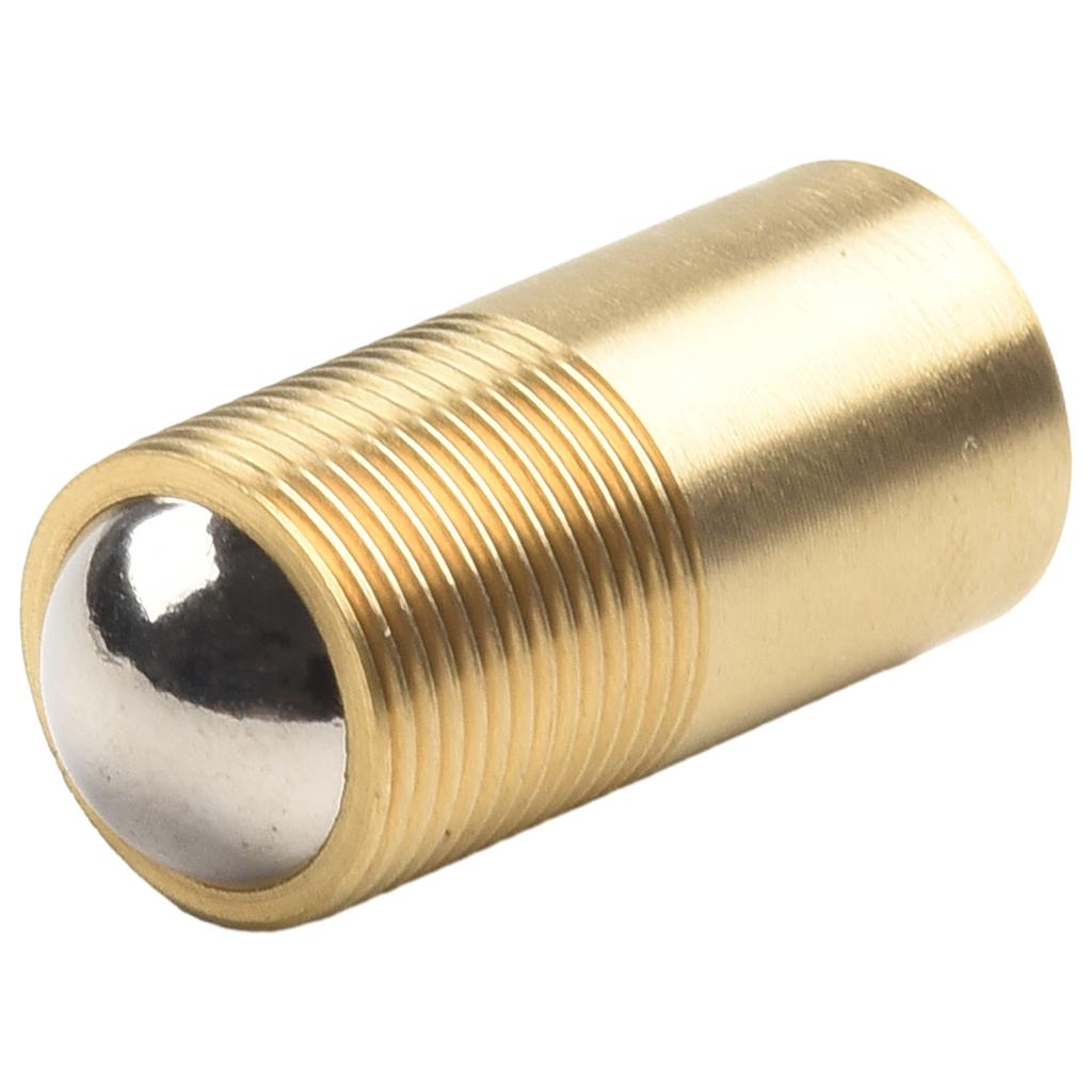 Абсолютно новый дверной замок с шариковой защелкой, дверной врезной замок с двойной регулировкой, роликовый замок, устойчивый к ржавчине, серебристый