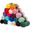 Assortment of Balls of Cotton Thread - 50 G - Oeko-Tex Cotton - 20 Pcs